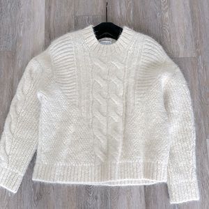 Other stories chunky cable knit, thick, like new! Size L